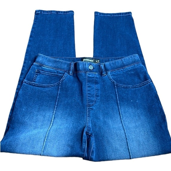 Betabrand medium wash Skinny Jeans - Picture 1 of 11